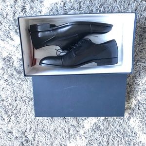 Brand New David’s Leather Dress Shoes, Retail $395+tax - NEW in box - 7 US, 40